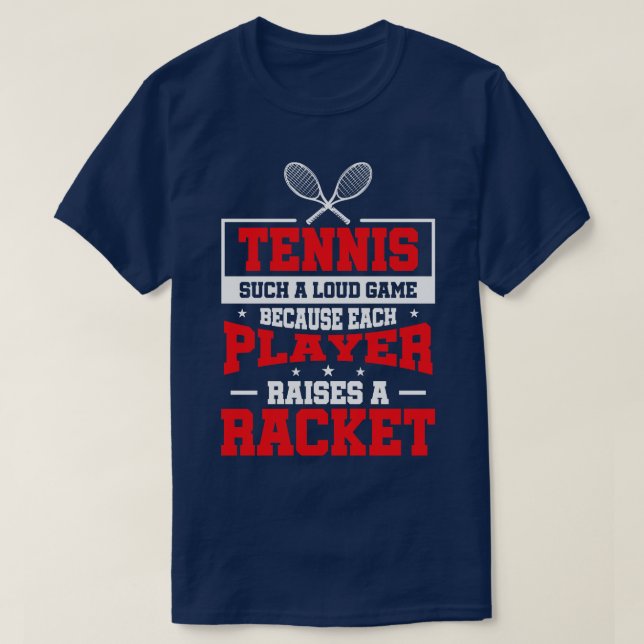 Tennisspieler 2 T-Shirt (Design vorne)