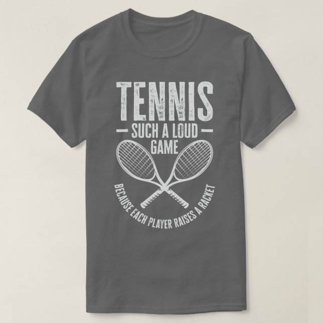 Tennisspieler 3 T-Shirt (Design vorne)