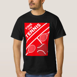 Tennisspieler auf Rasen T-Shirt
