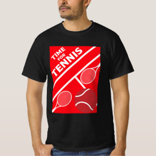 Tennisspieler auf Rasen T-Shirt