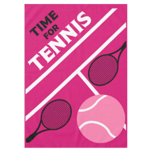 Tennisspieler auf Rasen Tischdecke