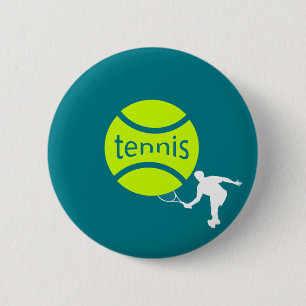 Tennisspieler Button