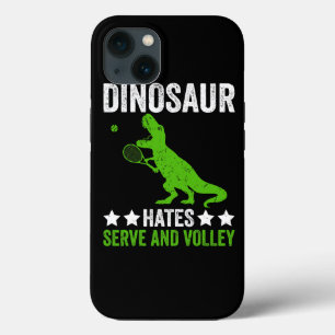 Tennisspieler Dinosaur hasst Serve und Volley Case-Mate iPhone Hülle
