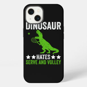 Tennisspieler Dinosaurier hasst Serve und Volley iPhone 13 Hülle