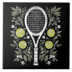 Tennisspieler Fliese