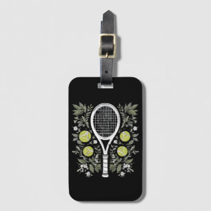 Tennisspieler Gepäckanhänger