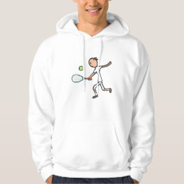 Tennisspieler Hoodie