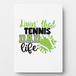 Tennisspieler   Leben in diesem Tennis-Vater Fotoplatte