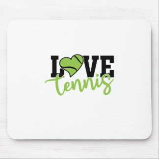 Tennisspieler | Liebe Tennis Mousepad