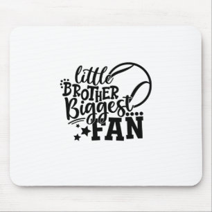 Tennisspieler   Little Brother Größter Fan Tennis Mousepad