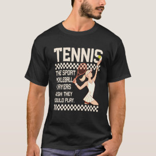 Tennisspieler lustige Pickleball-Spieler wünschen T-Shirt