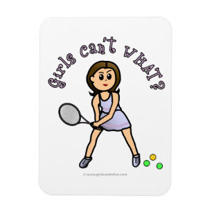 Tennisspieler Magnet