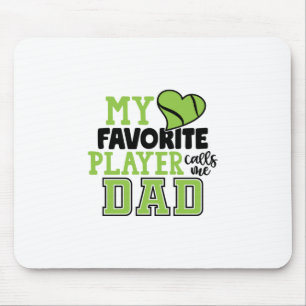 Tennisspieler Mein Lieblings-Player ruft mich Va Mousepad