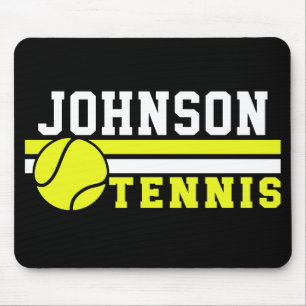 Tennisspieler NAME Ball Game Court Personalisiert Mousepad