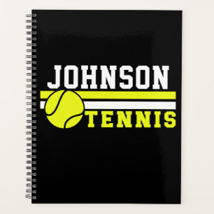 Tennisspieler NAME Ball Game Court Personalisiert Planer