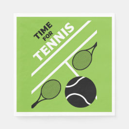 Tennisspieler Napkin Serviette