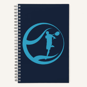 Tennisspieler Notizbuch