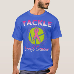 Tennisspieler Rosa Bauchblase Brustkrebs Bewusstse T-Shirt