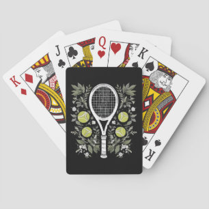 Tennisspieler Spielkarten