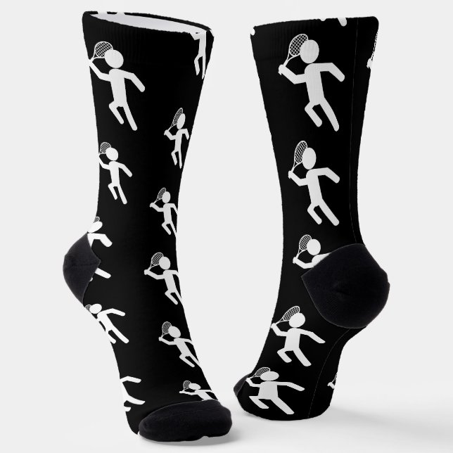 Tennisspieler Sport Socken (Gewinkelt)