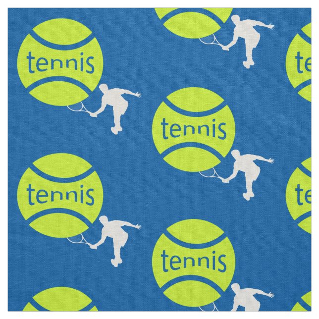 Tennisspieler Stoff (Muster)