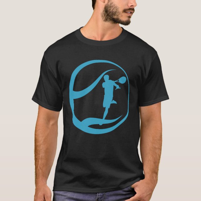 Tennisspieler T-Shirt (Vorderseite)