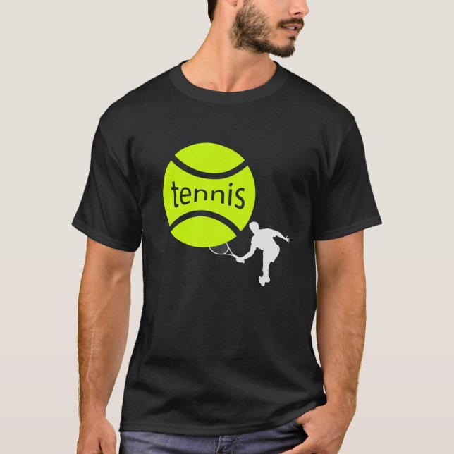Tennisspieler T-Shirt (Vorderseite)
