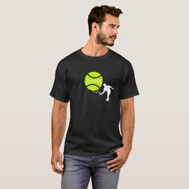 Tennisspieler T-Shirt (Vorne ganz)