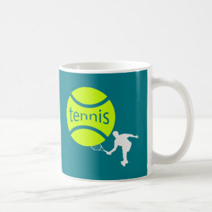 Tennisspieler Tasse