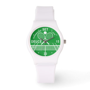 Tennisspieler, Tennisuhr Armbanduhr