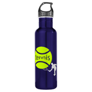 Tennisspieler Trinkflasche