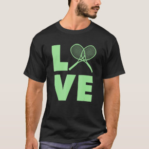 Tennisspieler und Trainer der Liebe T-Shirt