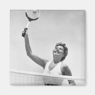 Tennisspielerin 2 magnet