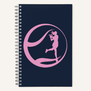 Tennisspielerin Notizbuch