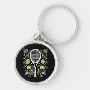 Tennisspielerin Schlüsselanhänger