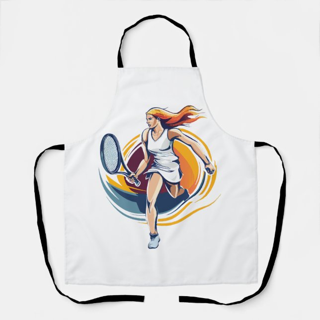 Tennisspielerin Schürze (Vorderseite)