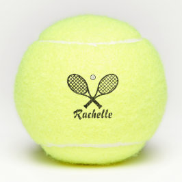 Tennisspielplatz Tennisbälle