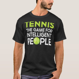 Tennissport für intelligente Spieler T-Shirt
