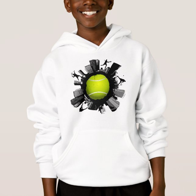 Tennisstadt Hoodie (Vorderseite)