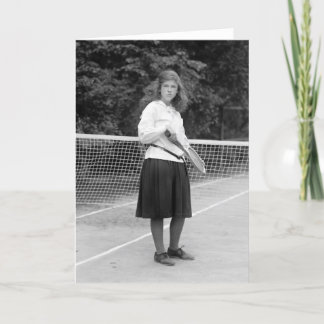 Tennisstil der 20er Jahre Karte
