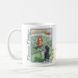 Tennistabby-Katzen Knospe u. Tony-Tasse Tasse