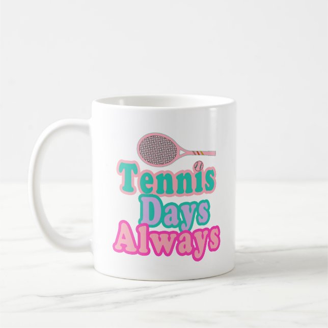 Tennistage Kaffeetasse (Links)