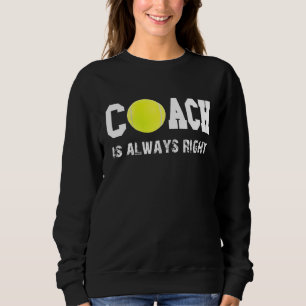 Tennistrainer für Tennis Sweatshirt