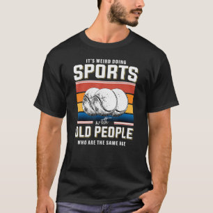 Tennistrainer Ruhestand Tennisspieler T-Shirt