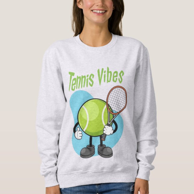 Tennisvibes Sweatshirt (Vorderseite)