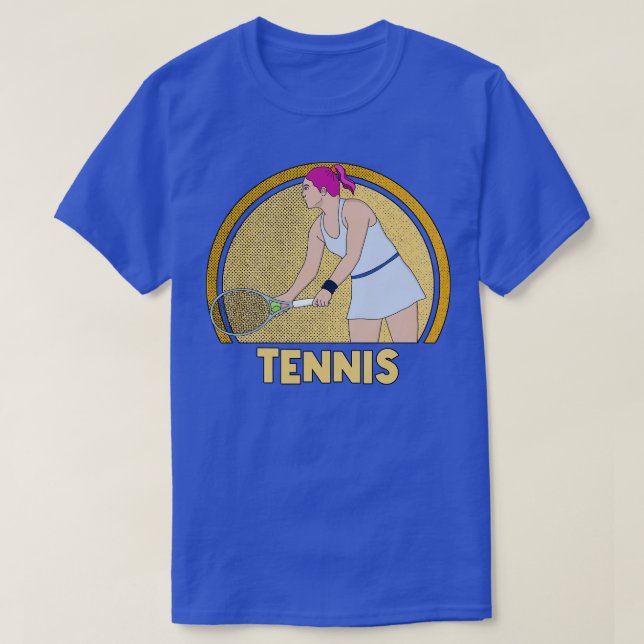 Tennisweibchen 1 T-Shirt (Design vorne)