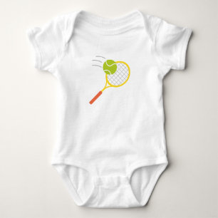 Tenniszeit Baby Strampler