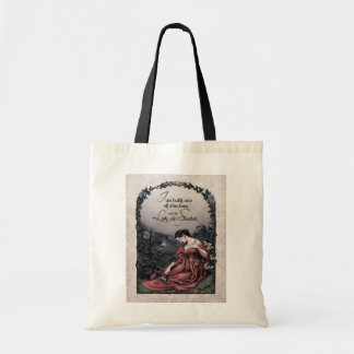 Tennyson "Lady of Shalott" Viktorianische Art Tote Tragetasche