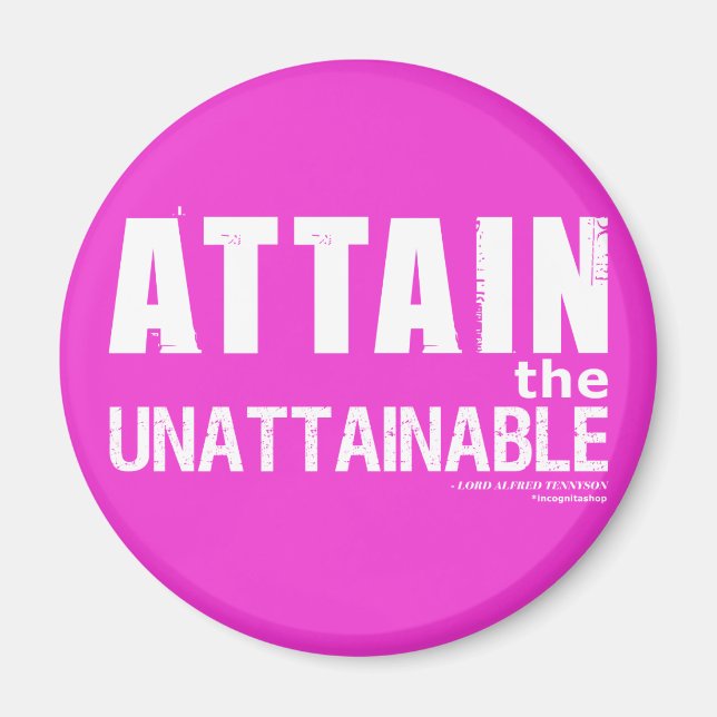 Tennyson Quote Magnet (Vorne)