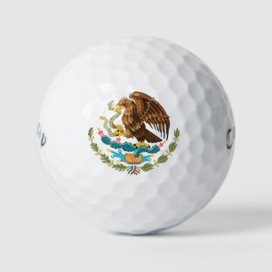 Tenochtitlan mexikanische Coat of Arms Golf Balls Golfball